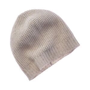 Hannah Rose Waffle Stitch Beanie, Blue